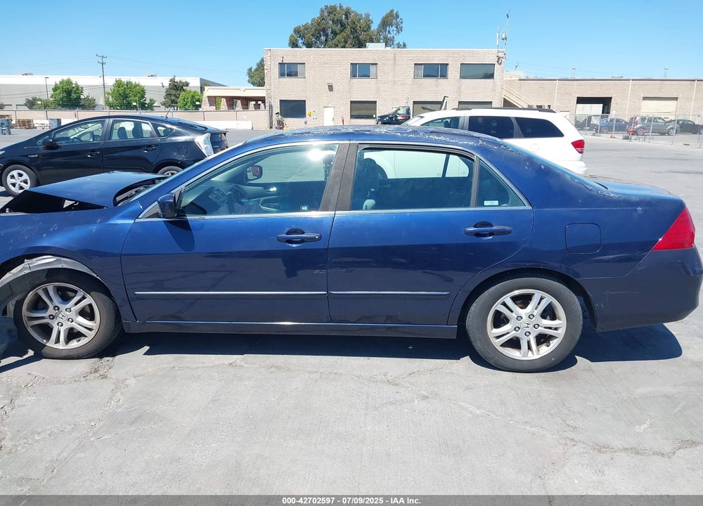 2007 HONDA ACCORD 2.4 SE VIN: 1HGCM563X7A054279