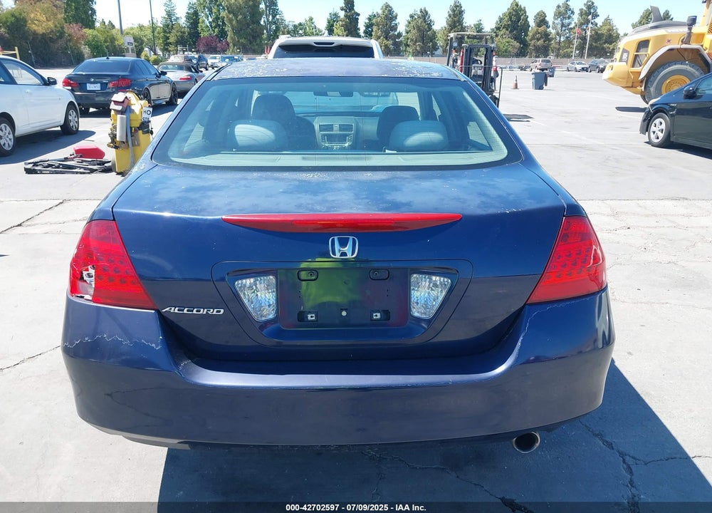 2007 HONDA ACCORD 2.4 SE VIN: 1HGCM563X7A054279