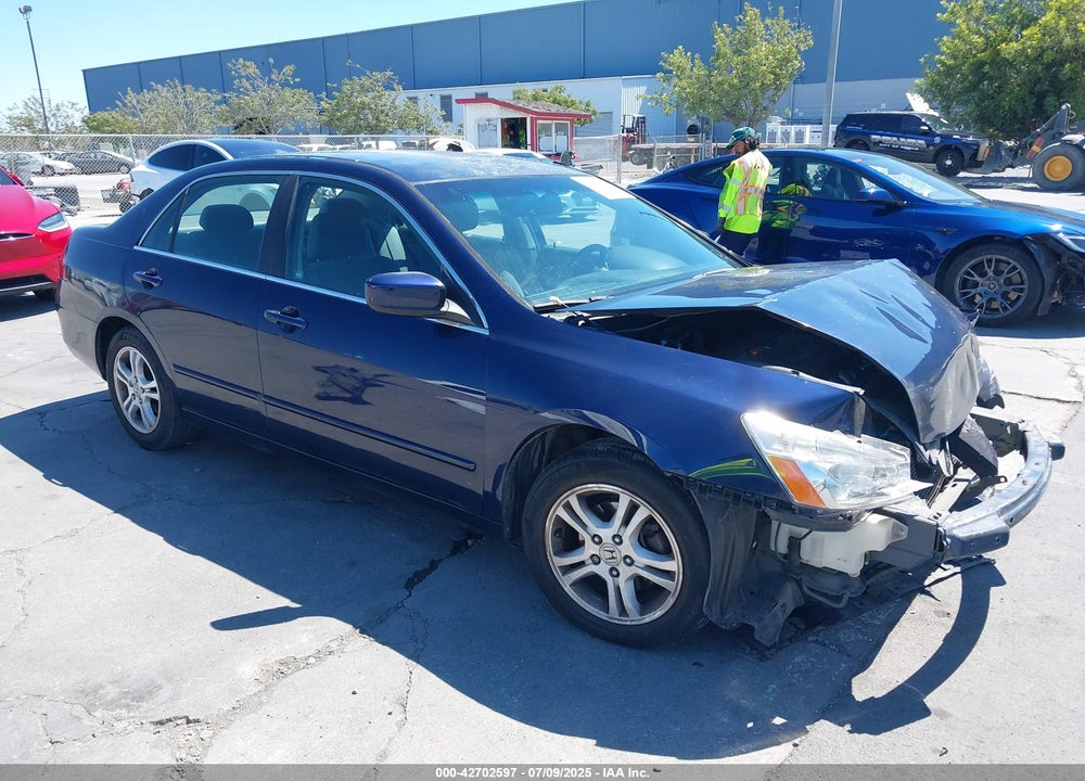 2007 HONDA ACCORD 2.4 SE VIN: 1HGCM563X7A054279