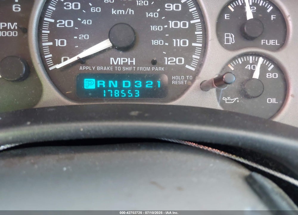 2001 GMC DENALI VIN: 1GKEK63U71J261966