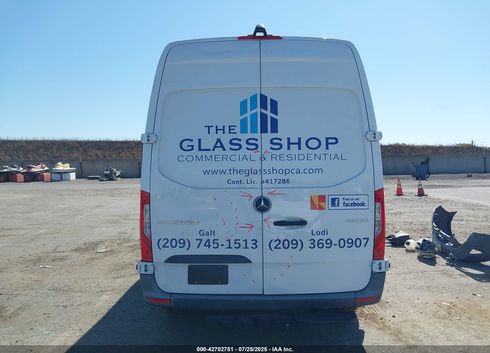 2022 MERCEDES-BENZ SPRINTER 2500 VIN: W1Y4EBHY8NT102589