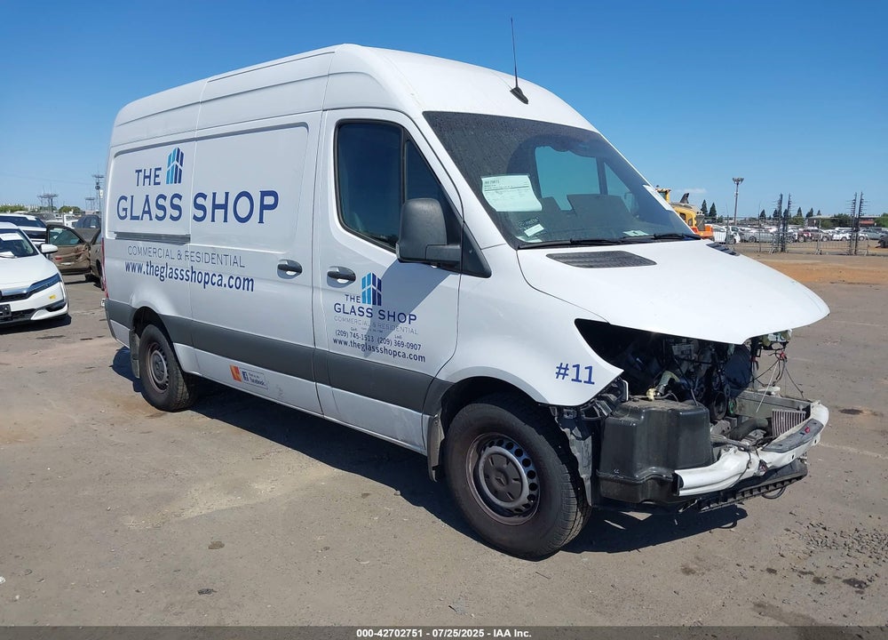 2022 MERCEDES-BENZ SPRINTER 2500 VIN: W1Y4EBHY8NT102589