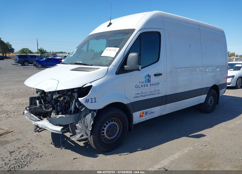 2022 MERCEDES-BENZ SPRINTER 2500 VIN: W1Y4EBHY8NT102589
