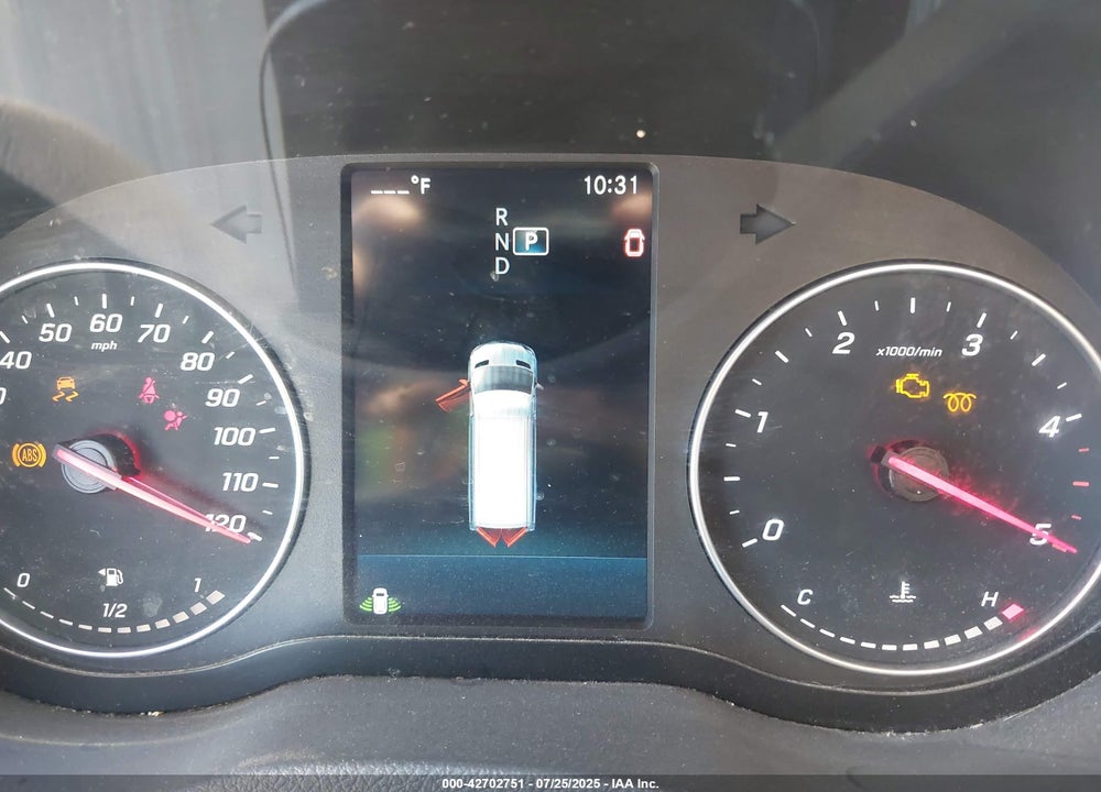 2022 MERCEDES-BENZ SPRINTER 2500 VIN: W1Y4EBHY8NT102589