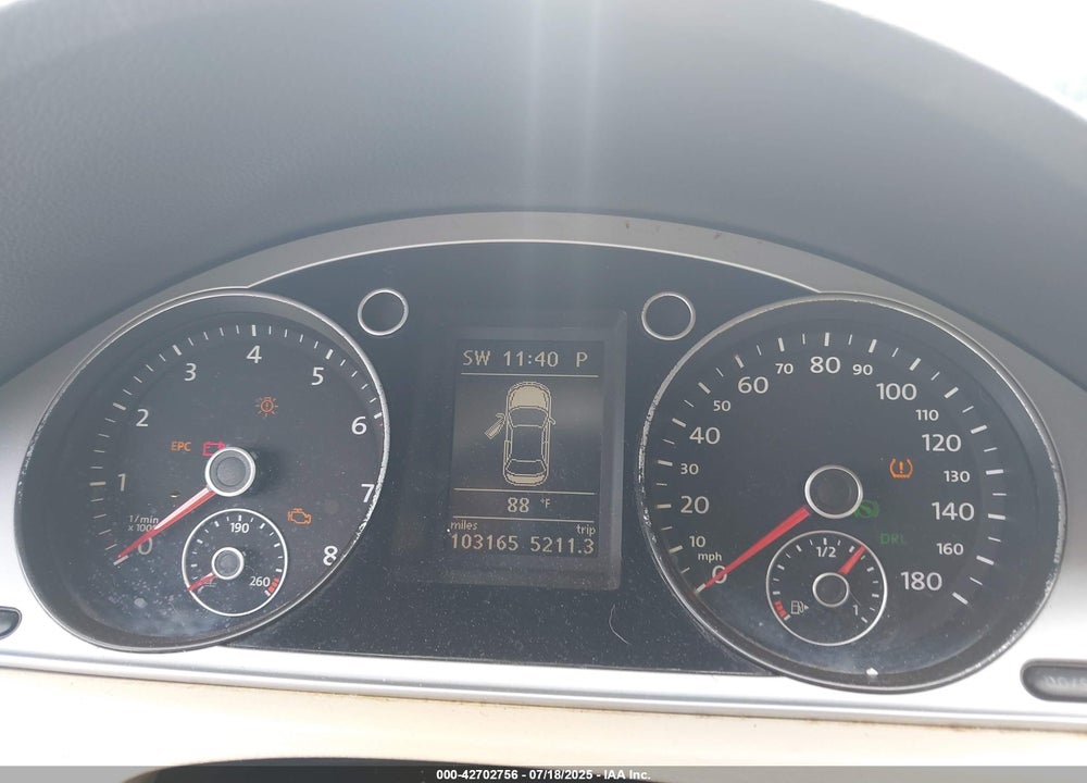 2012 VOLKSWAGEN CC VIN: WVWMP7AN8CE501662