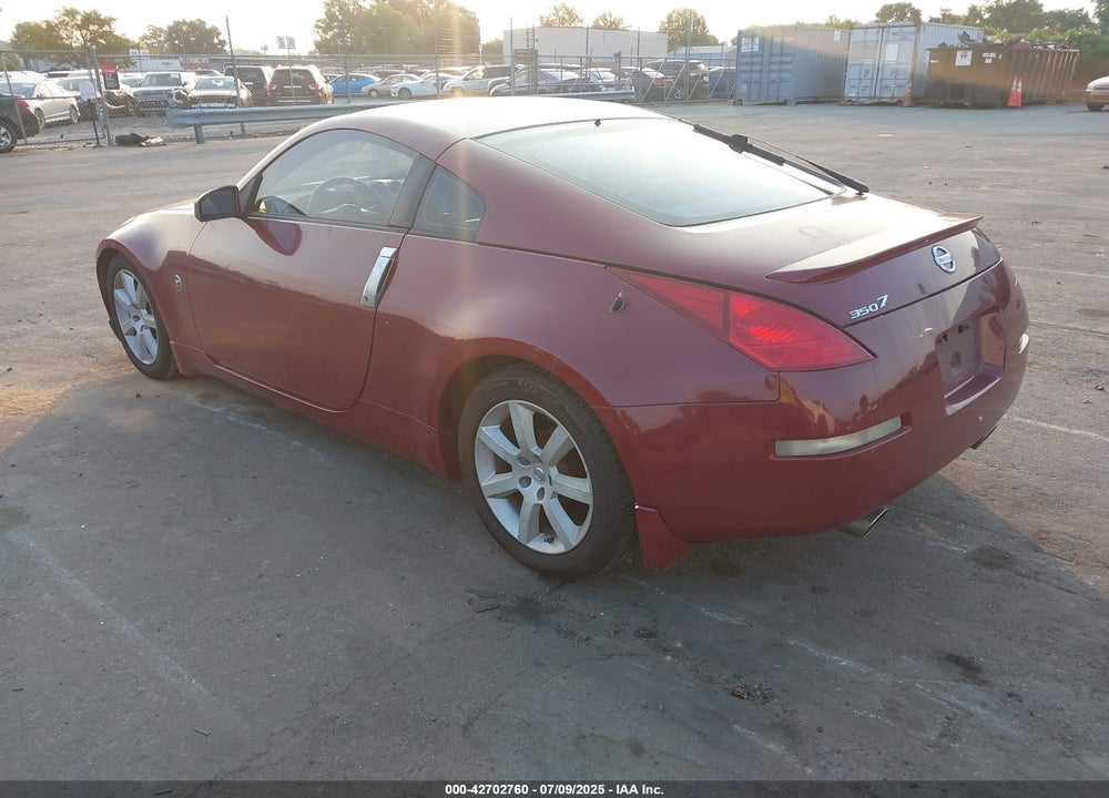 2004 NISSAN 350Z TOURING VIN: JN1AZ34E94T060058