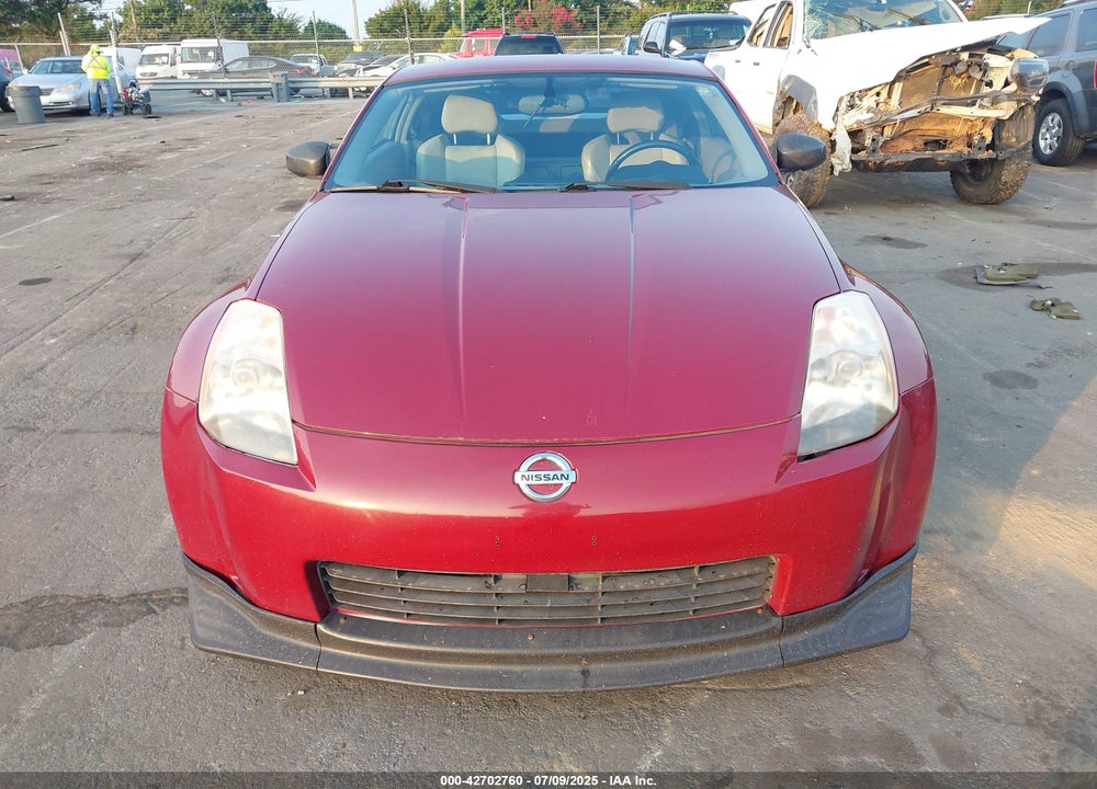 2004 NISSAN 350Z TOURING VIN: JN1AZ34E94T060058