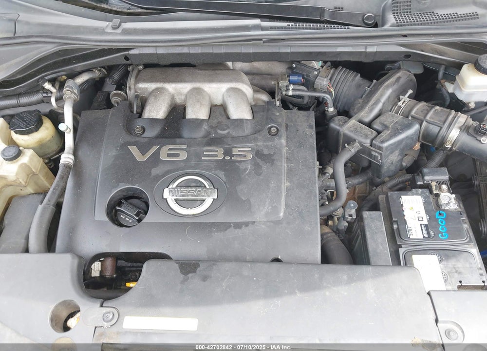 2007 NISSAN MURANO VIN: JN8AZ08W57W642129