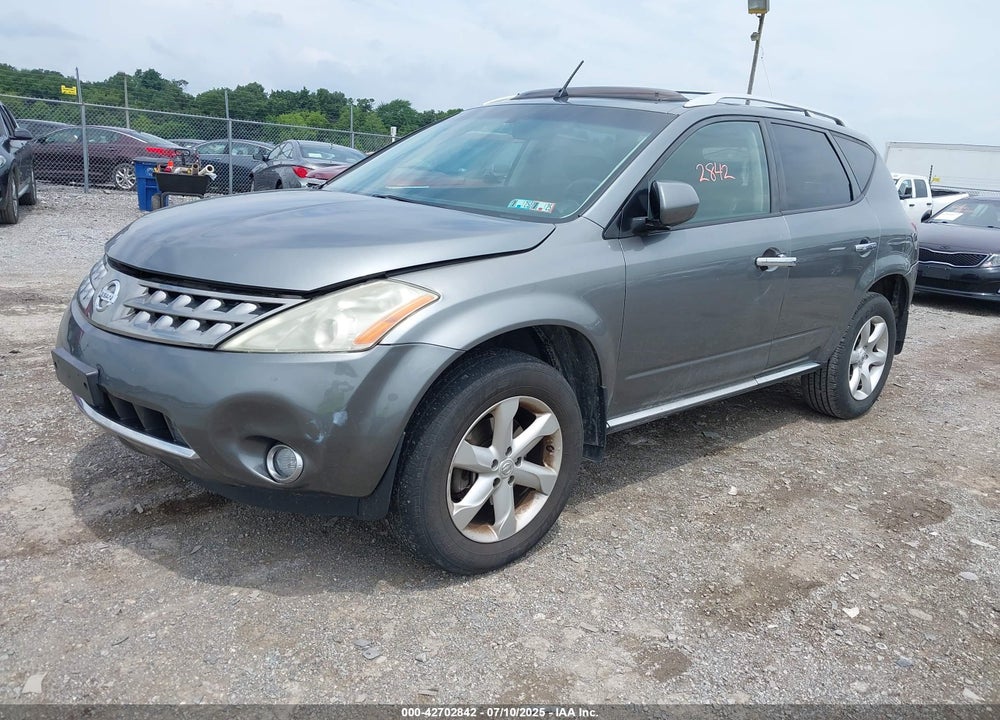2007 NISSAN MURANO VIN: JN8AZ08W57W642129