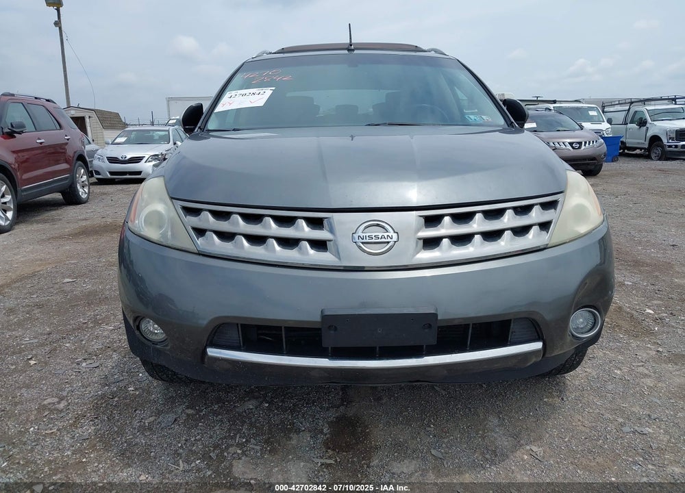 2007 NISSAN MURANO VIN: JN8AZ08W57W642129