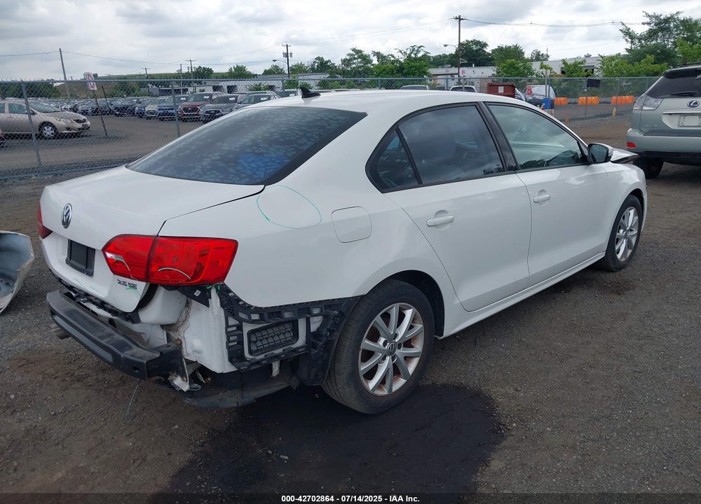 2012 VOLKSWAGEN JETTA VIN: 3VWDP7AJ1CM419101