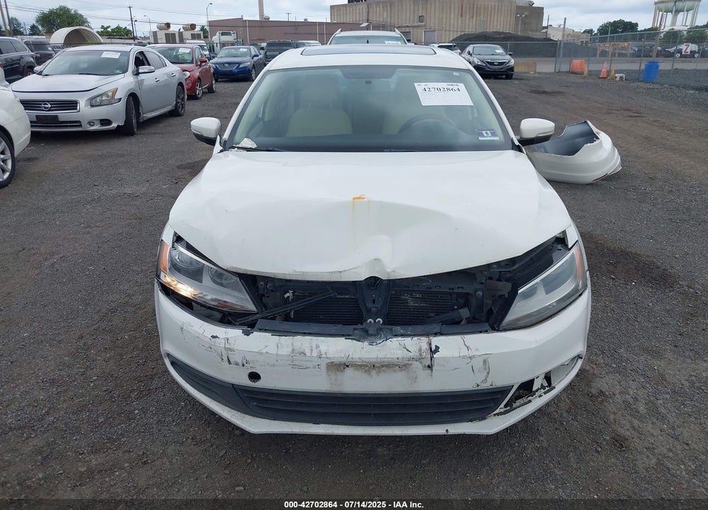2012 VOLKSWAGEN JETTA VIN: 3VWDP7AJ1CM419101