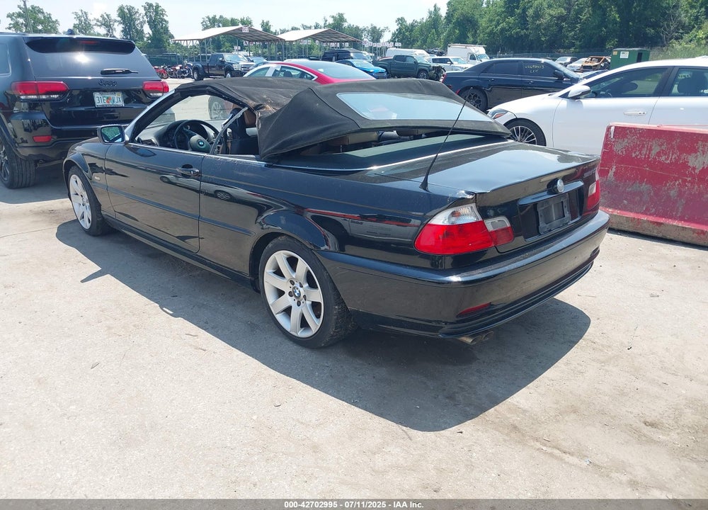 2002 BMW 325CI VIN: WBABS334X2PG88568