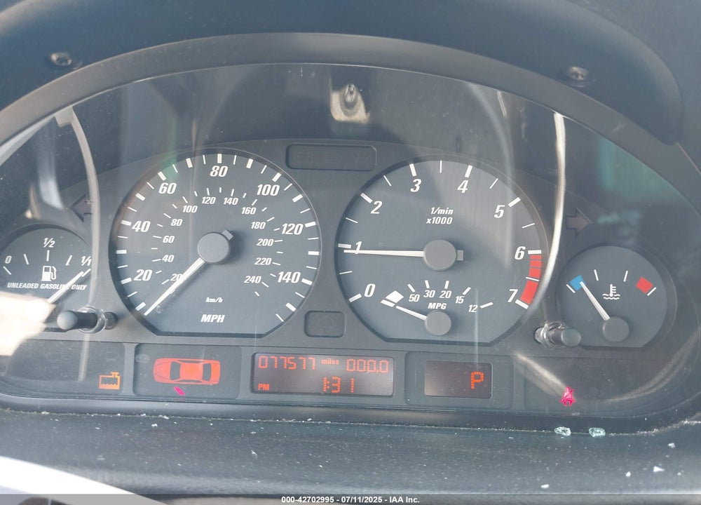 2002 BMW 325CI VIN: WBABS334X2PG88568