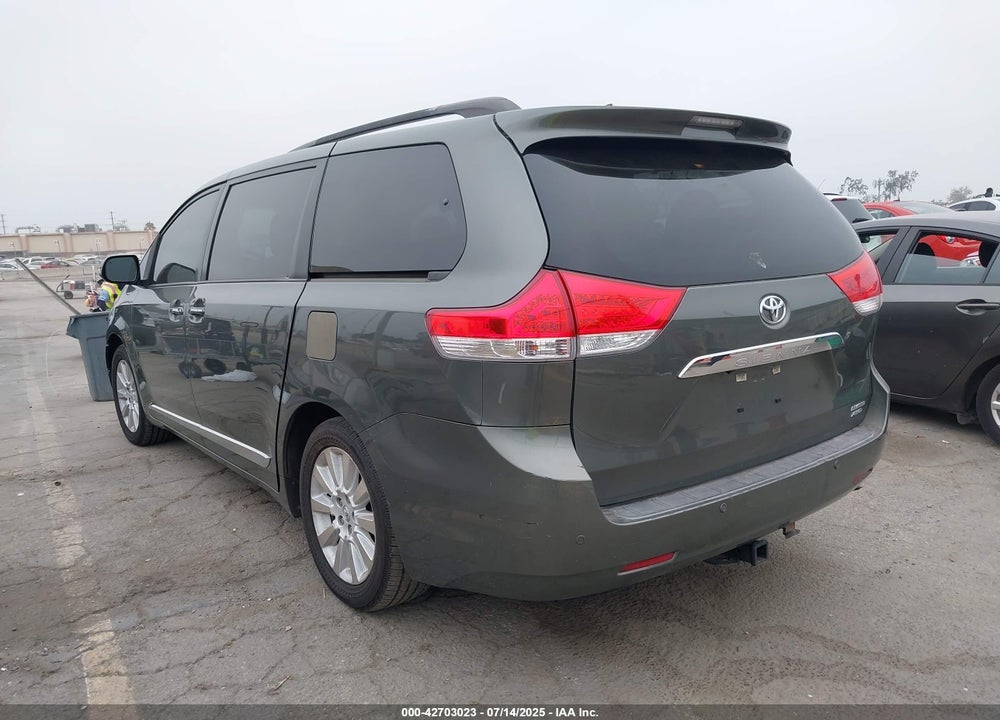2013 TOYOTA SIENNA LIMITED 7 PASSENGER VIN: 5TDDK3DC6DS059963