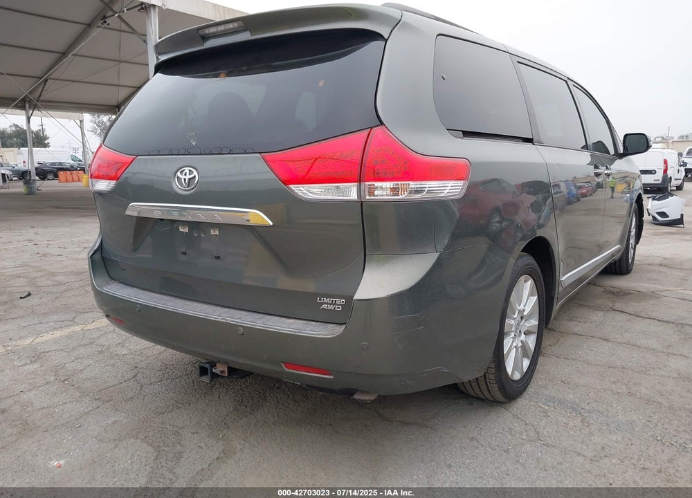 2013 TOYOTA SIENNA LIMITED 7 PASSENGER VIN: 5TDDK3DC6DS059963