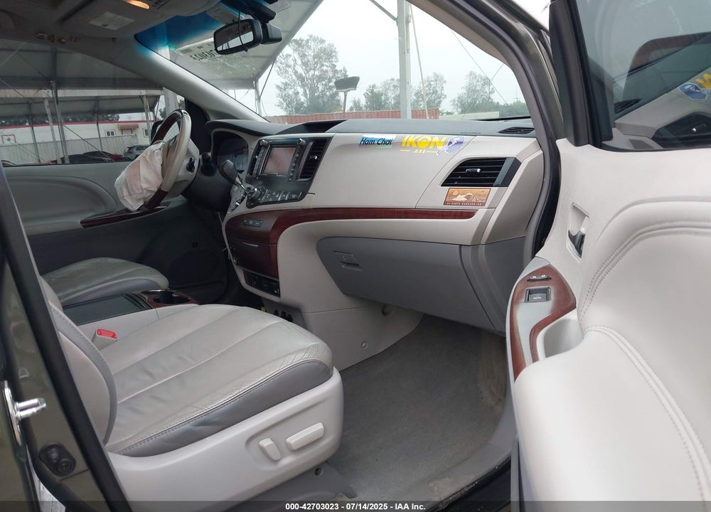 2013 TOYOTA SIENNA LIMITED 7 PASSENGER VIN: 5TDDK3DC6DS059963