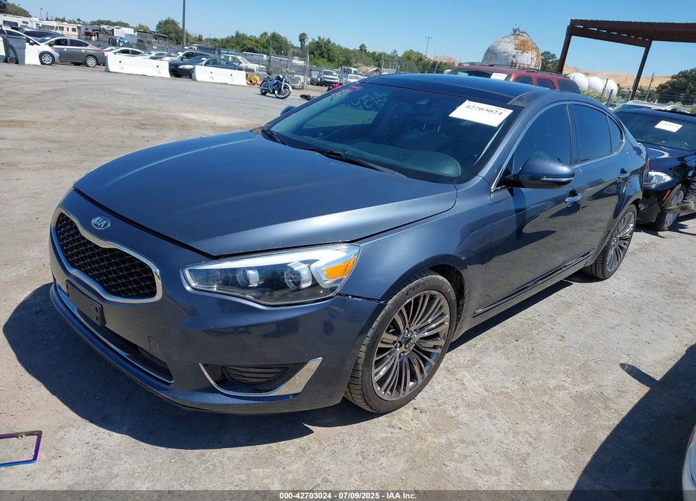 2014 KIA CADENZA VIN: KNALN4D72E5157257