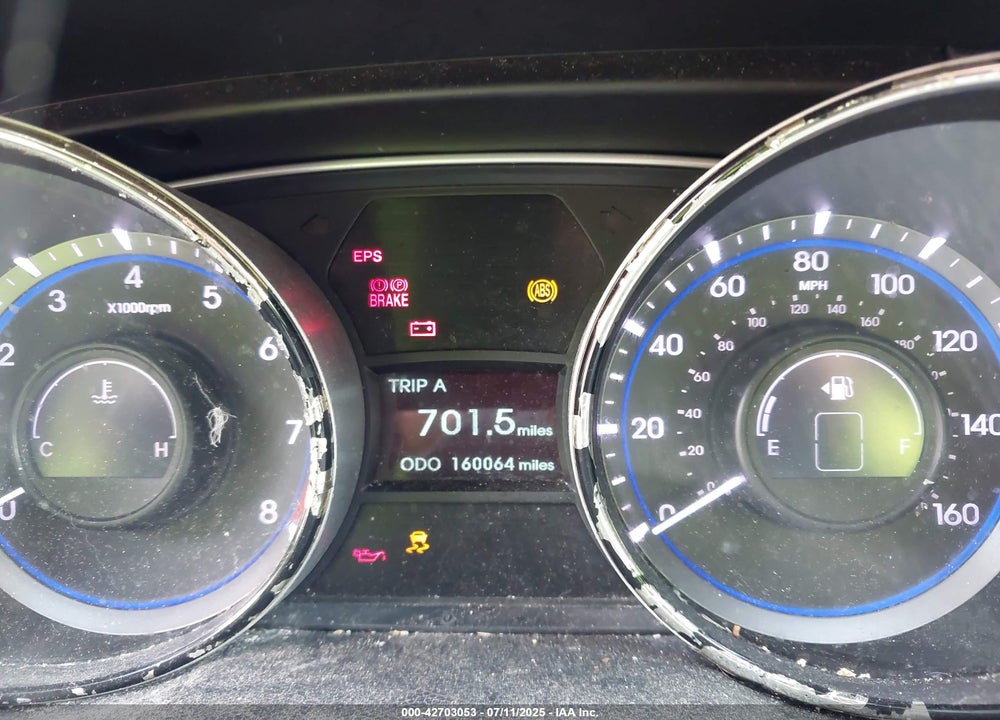 2013 HYUNDAI SONATA VIN: 5NPEB4AC0DH594694