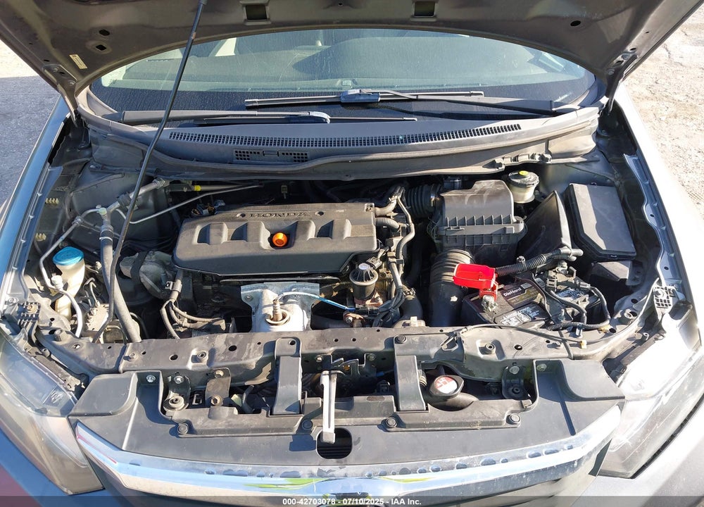 2012 HONDA CIVIC VIN: 19XFB2F51CE012558