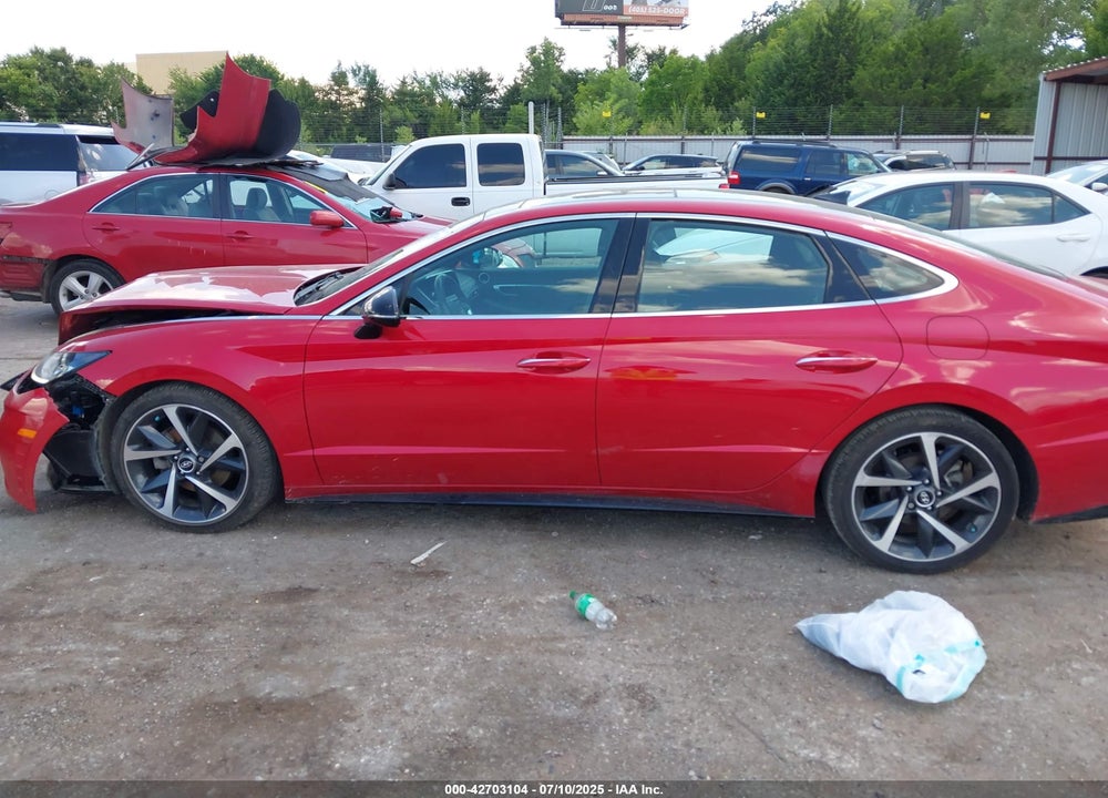 2021 HYUNDAI SONATA VIN: 5NPEJ4J21MH109019