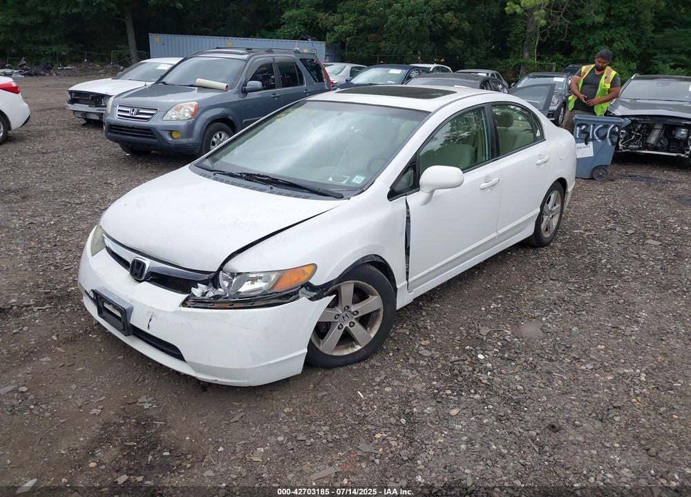 2008 HONDA CIVIC EX VIN: 2HGFA16818H304358