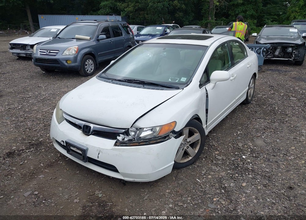 2008 HONDA CIVIC EX VIN: 2HGFA16818H304358