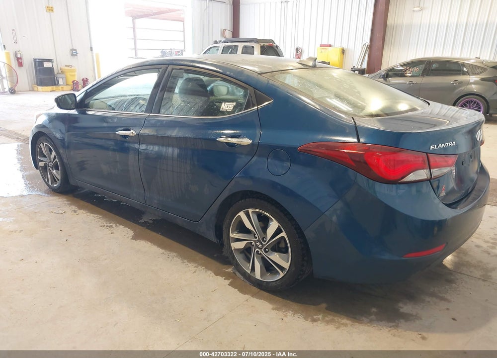2014 HYUNDAI ELANTRA VIN: KMHDH4AE0EU065437