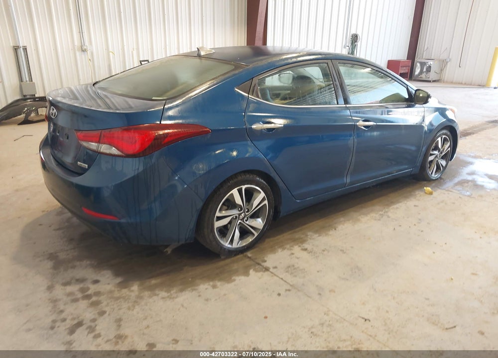 2014 HYUNDAI ELANTRA VIN: KMHDH4AE0EU065437
