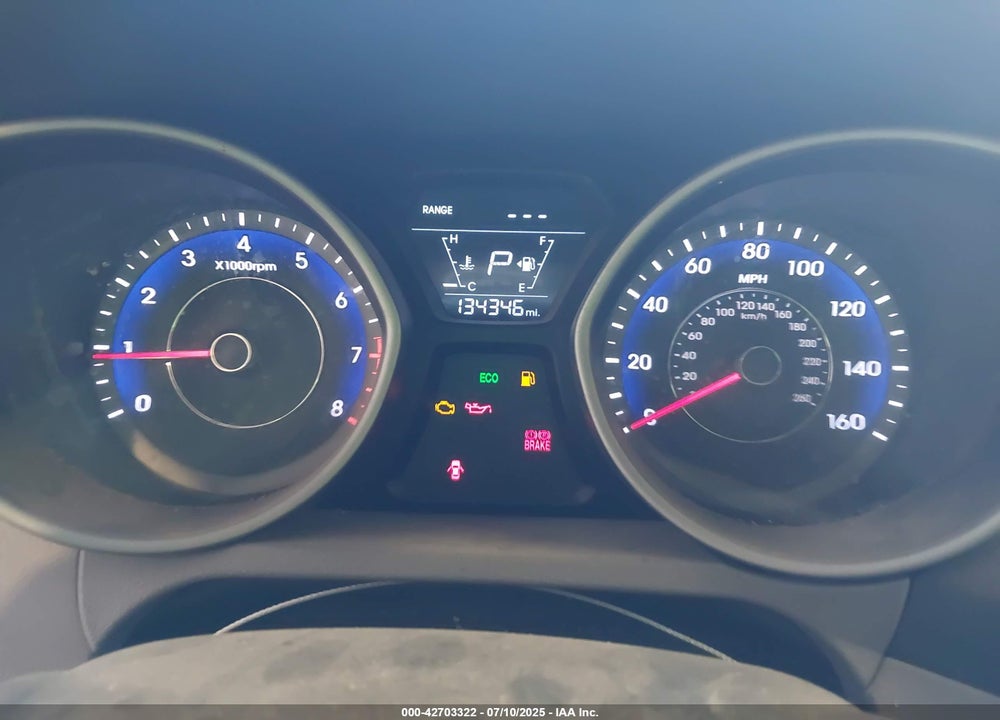 2014 HYUNDAI ELANTRA VIN: KMHDH4AE0EU065437