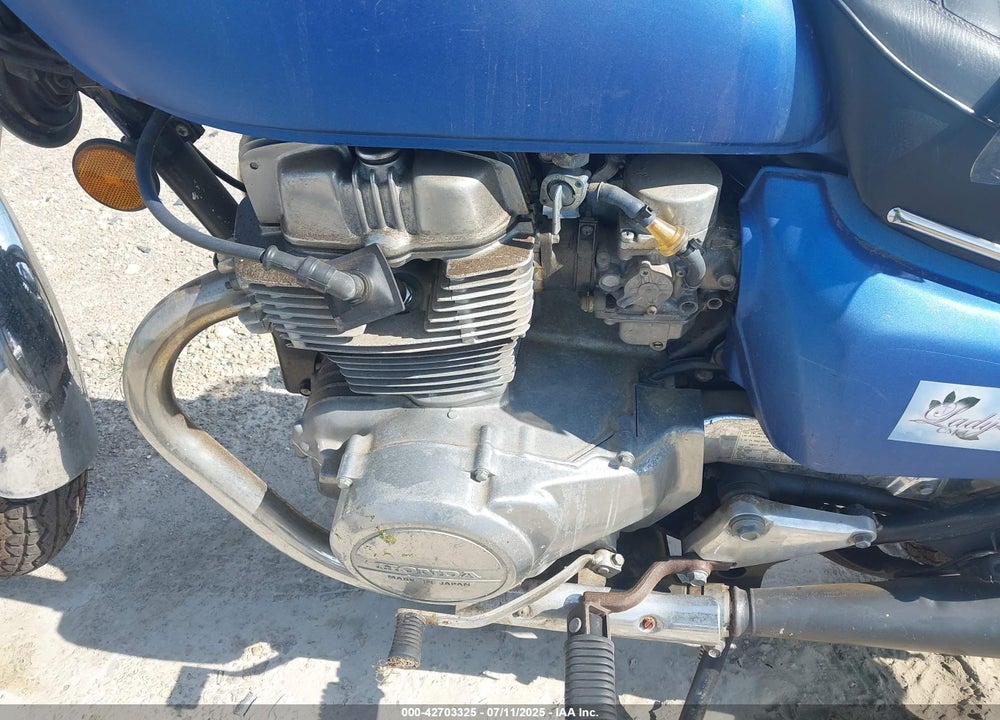 1981 HONDA CM400 T VIN: JH2NC0107BM206365