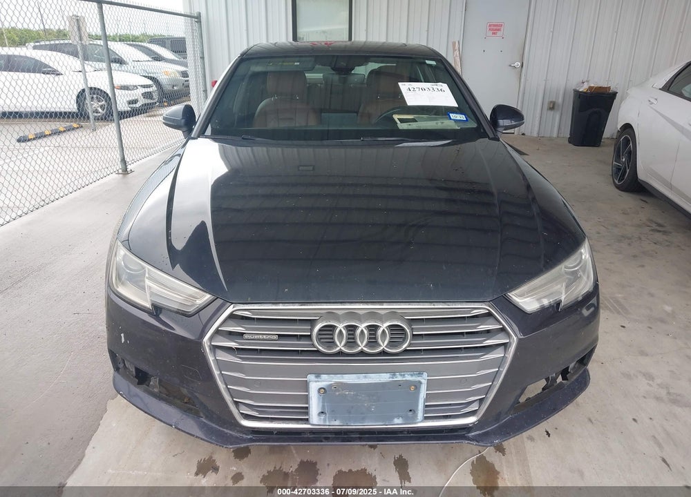 2017 AUDI A4 VIN: WAUANAF46HN017905