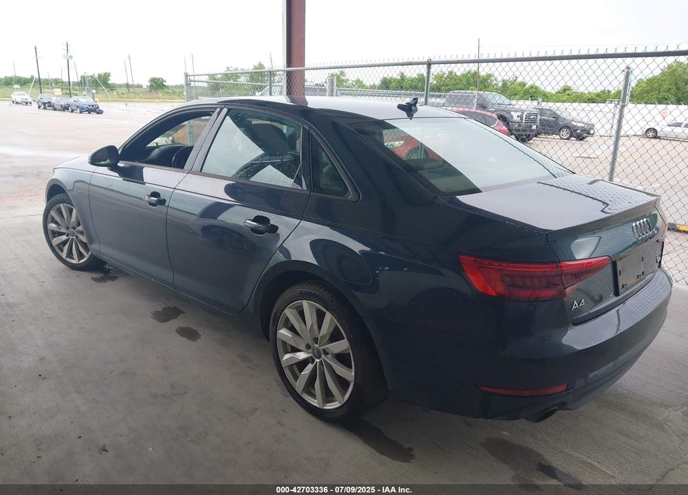 2017 AUDI A4 VIN: WAUANAF46HN017905