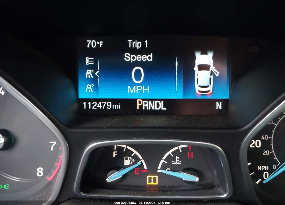 2015 FORD FOCUS VIN: 1FADP3K26FL342515