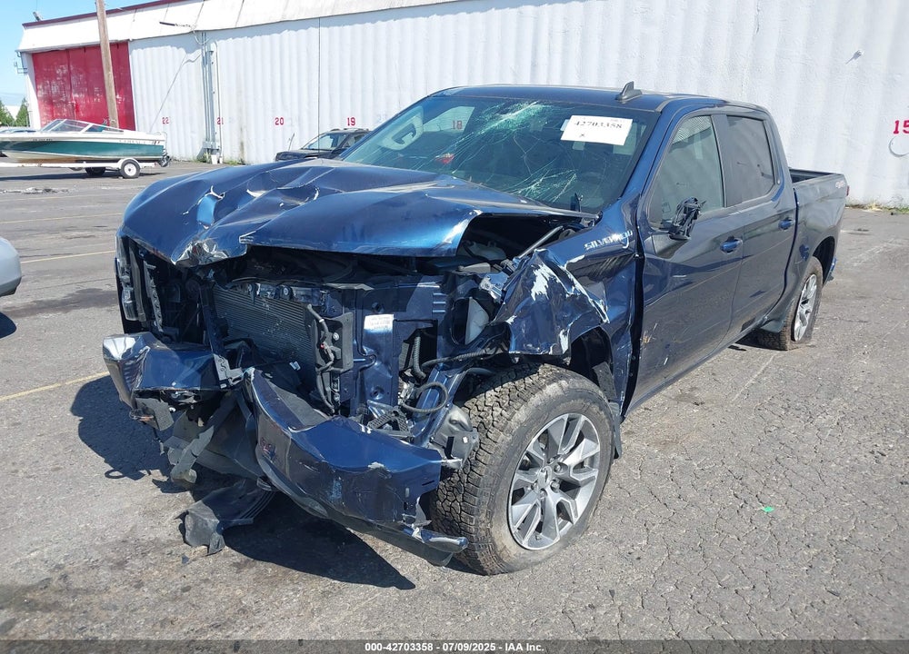 2021 CHEVROLET SILVERADO VIN: 1GCUYEED2MZ282579