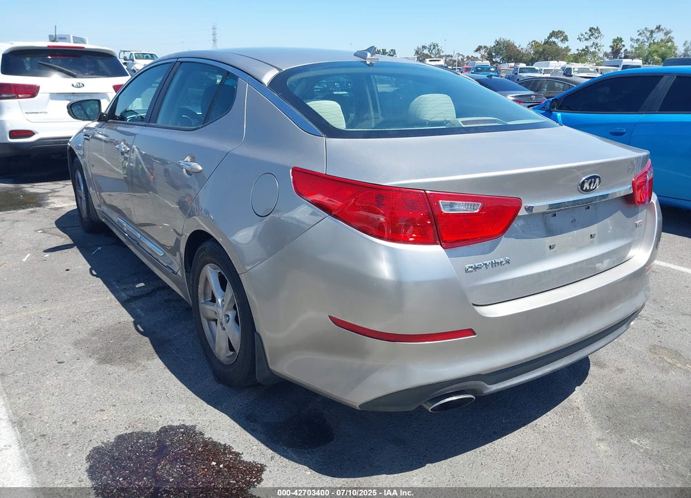 2015 KIA OPTIMA VIN: KNAGM4A77F5556434