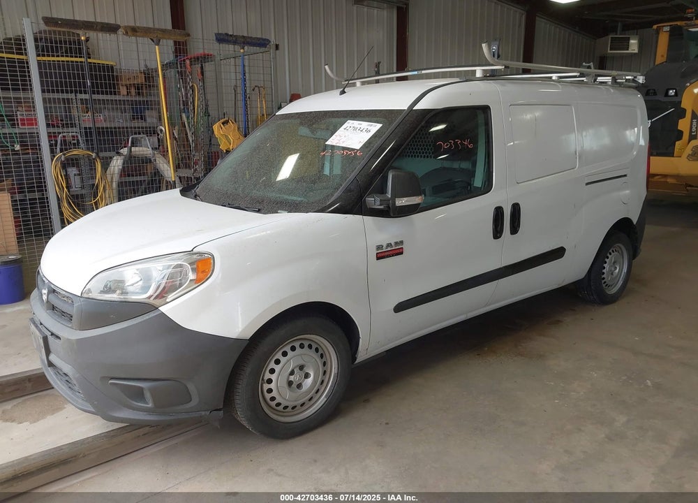 2015 RAM PROMASTER CITY TRADESMAN VIN: ZFBERFAT7F6A73269