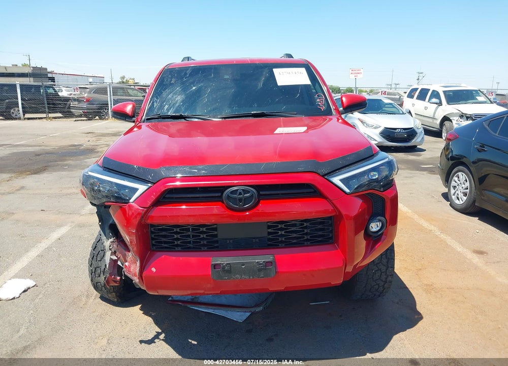 2022 TOYOTA 4RUNNER VIN: JTENU5JR1N6072152