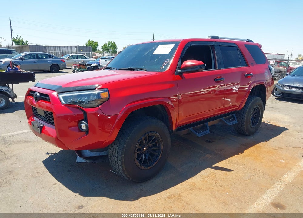 2022 TOYOTA 4RUNNER VIN: JTENU5JR1N6072152