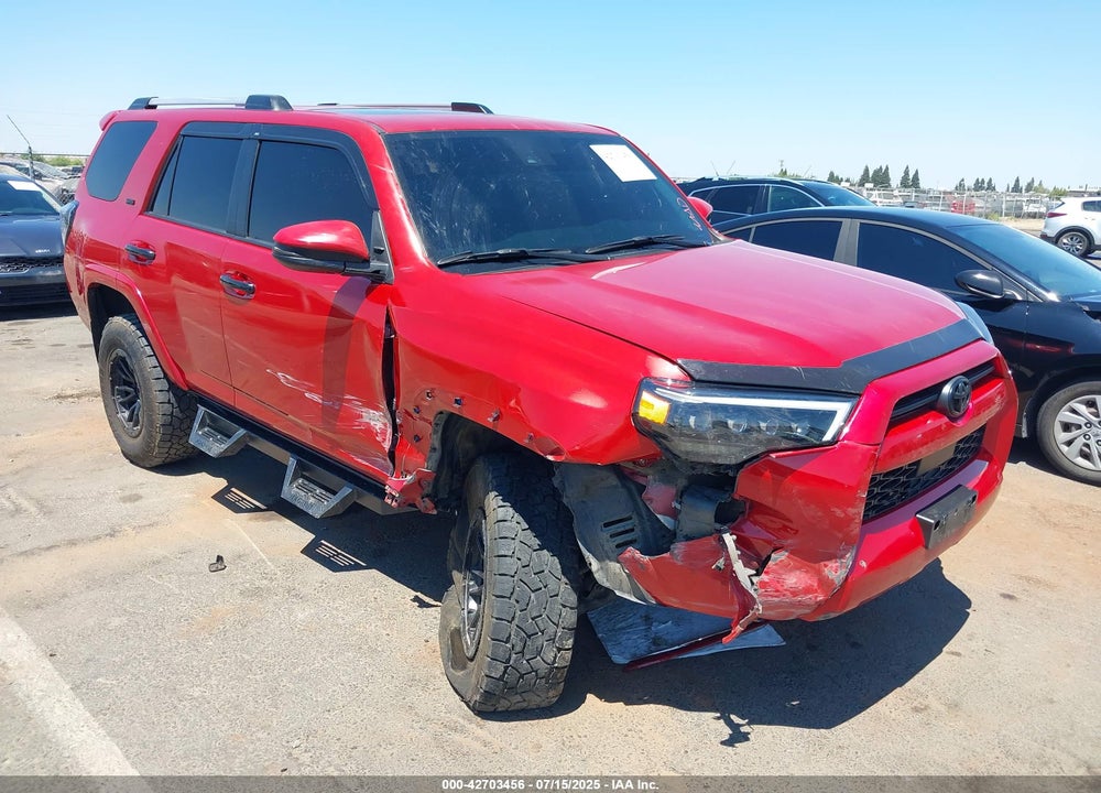 2022 TOYOTA 4RUNNER VIN: JTENU5JR1N6072152