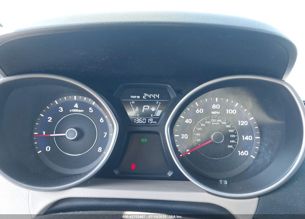 2016 HYUNDAI ELANTRA VIN: 5NPDH4AE4GH778097