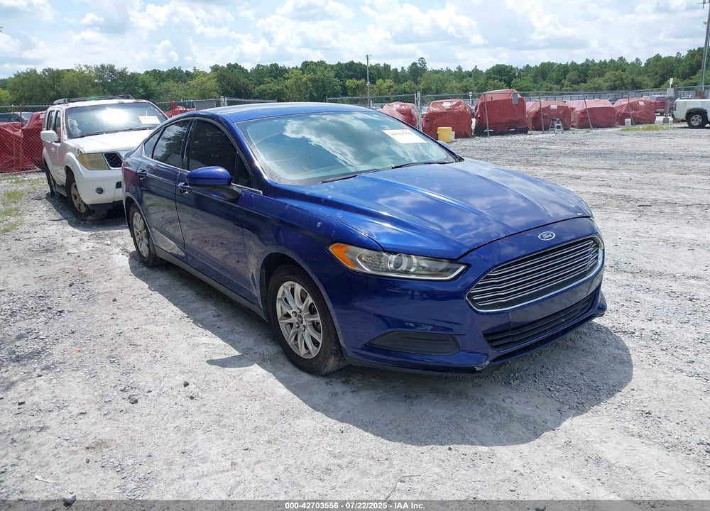 2016 FORD FUSION VIN: 1FA6P0G75G5118430