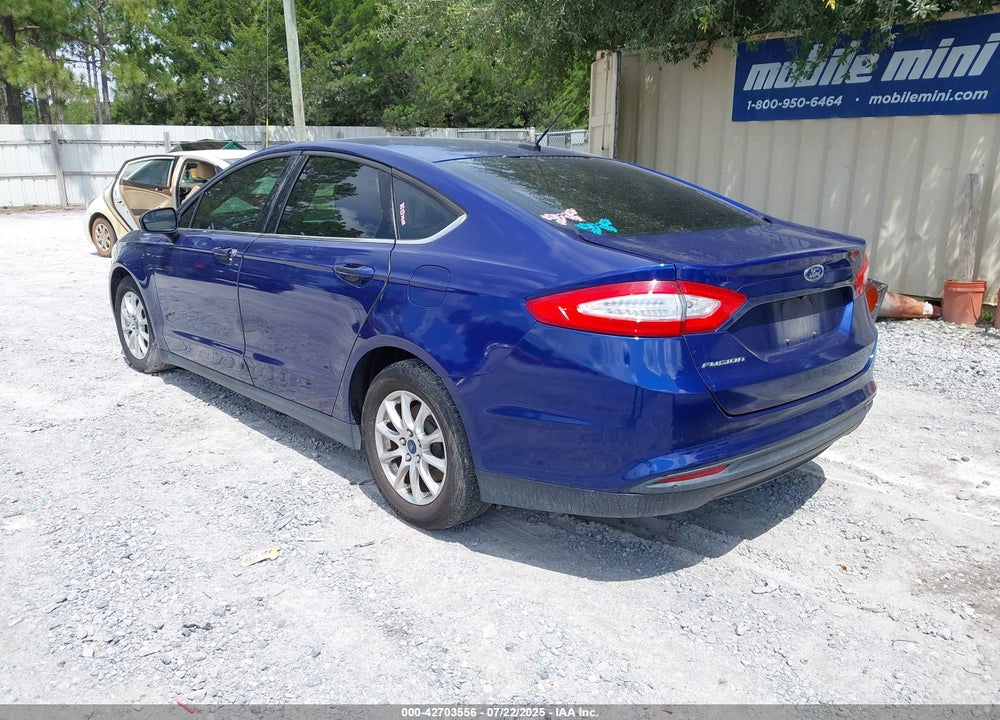 2016 FORD FUSION VIN: 1FA6P0G75G5118430