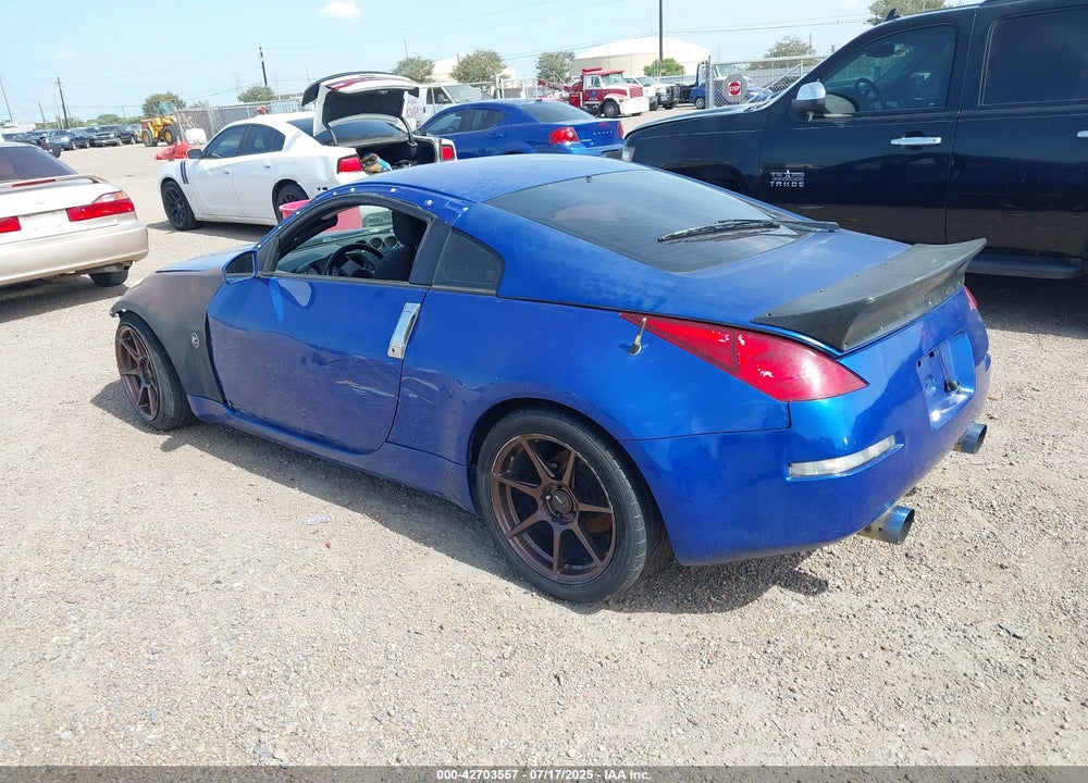 2005 NISSAN 350Z VIN: JN1AZ34D95M605453