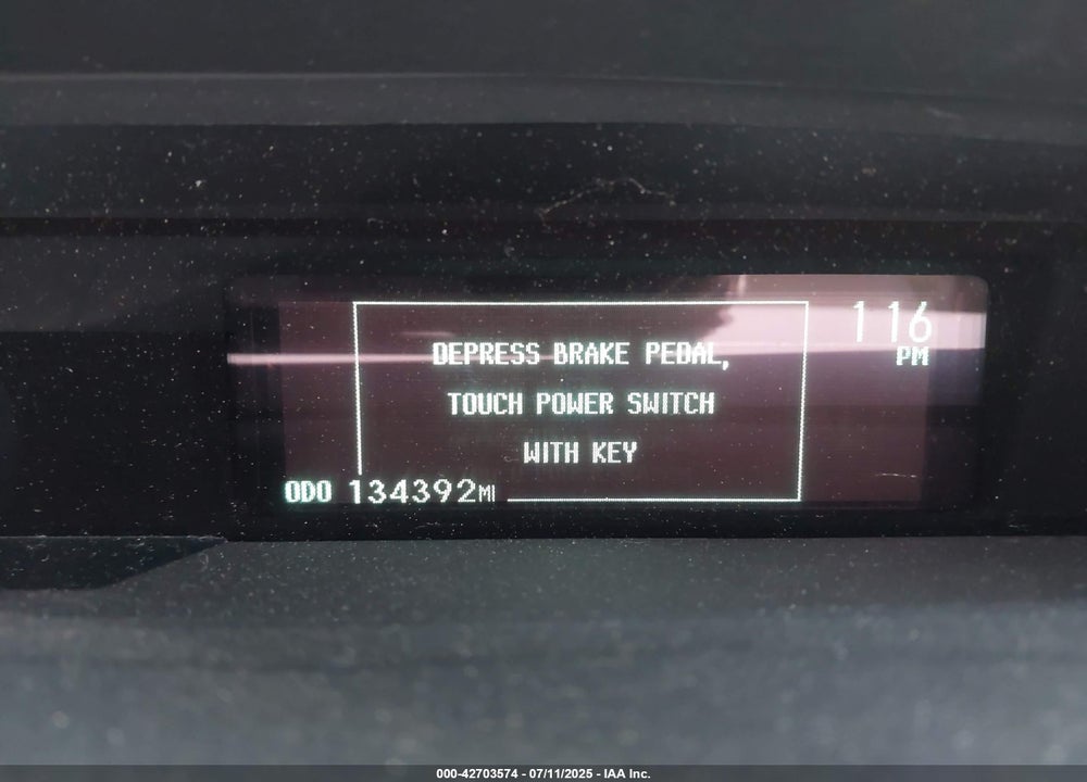 2014 TOYOTA PRIUS VIN: JTDKN3DU6E1737388