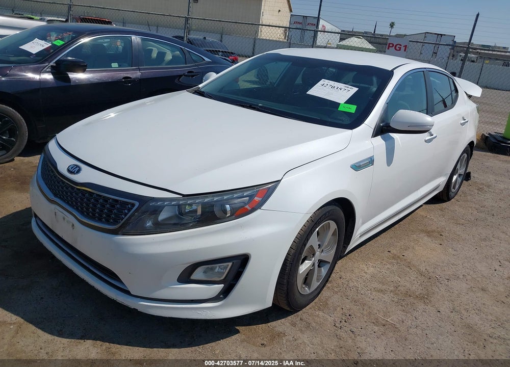 2014 KIA OPTIMA HYBRID LX VIN: KNAGM4ADXE5063190