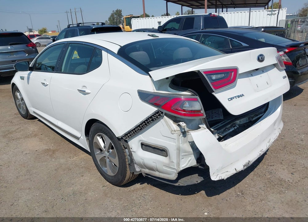 2014 KIA OPTIMA HYBRID LX VIN: KNAGM4ADXE5063190