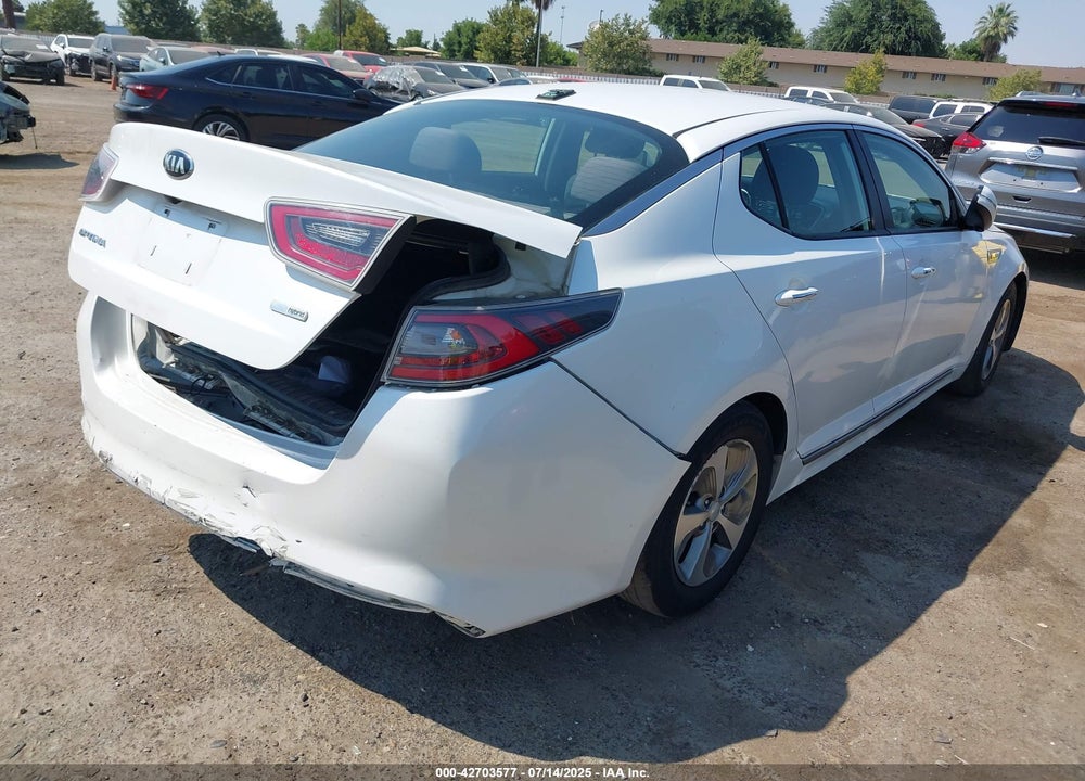 2014 KIA OPTIMA HYBRID LX VIN: KNAGM4ADXE5063190