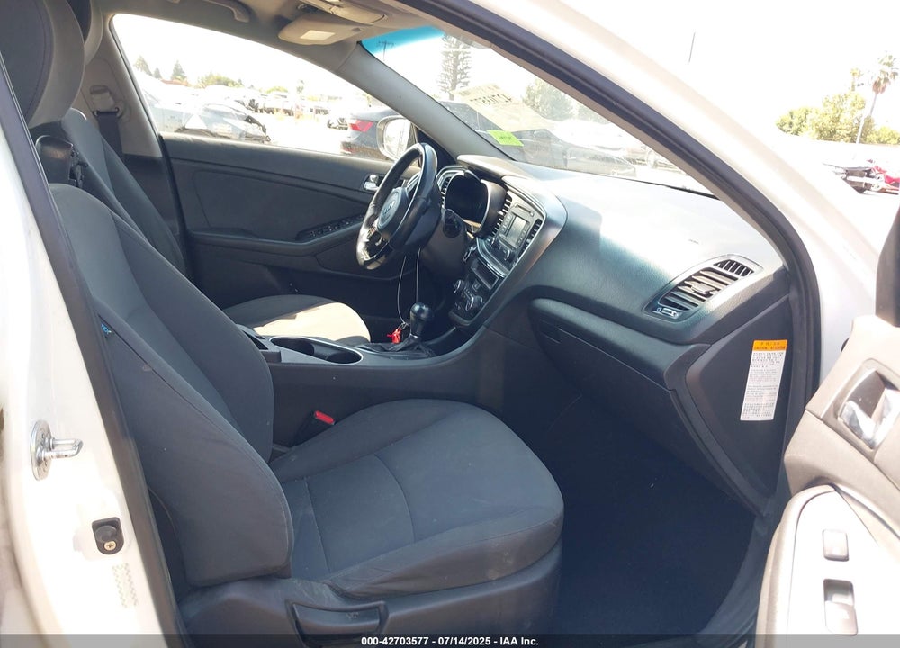 2014 KIA OPTIMA HYBRID LX VIN: KNAGM4ADXE5063190