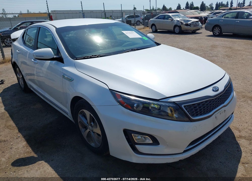 2014 KIA OPTIMA HYBRID LX VIN: KNAGM4ADXE5063190
